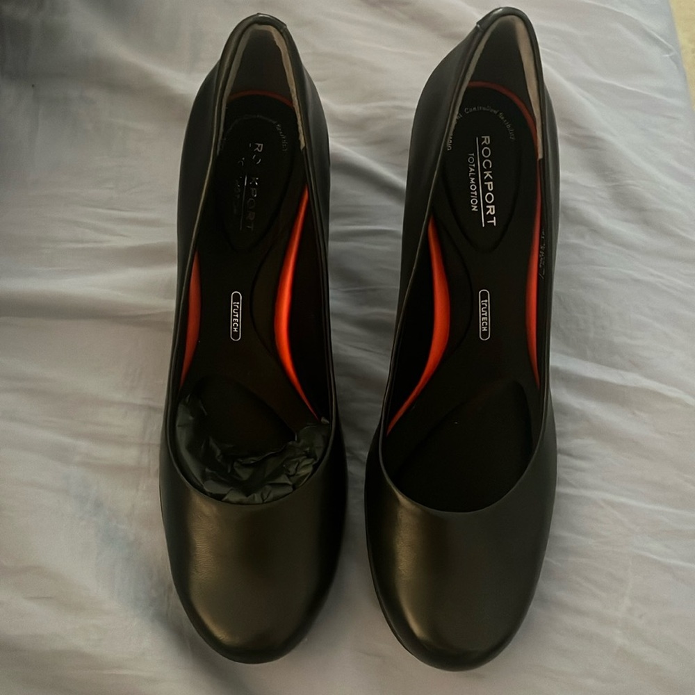 Rockport black womens pump